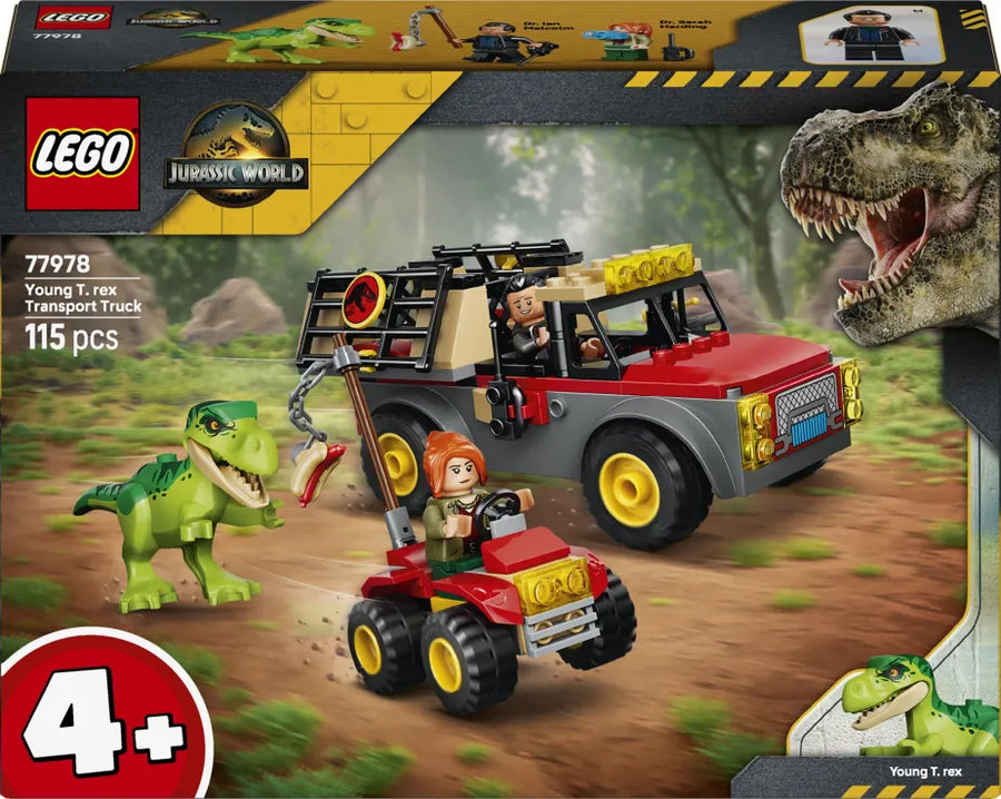 LEGO® Jurassic World Young T. Rex Transport Truck (77978)