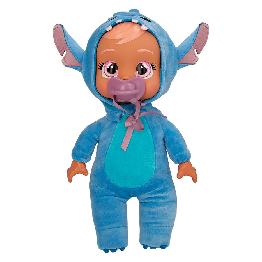 Cry Babies Κλαψουλίνια Tiny Cuddles Disney - Διαδραστική Κούκλα Κλαίει Με Αληθινά Δάκρυα Stitch (4104-91788)