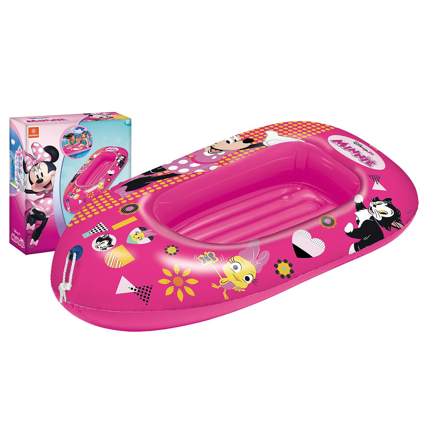 Mondo Disney Minnie Mouse Βάρκα Φουσκωτή 112cm (16969)