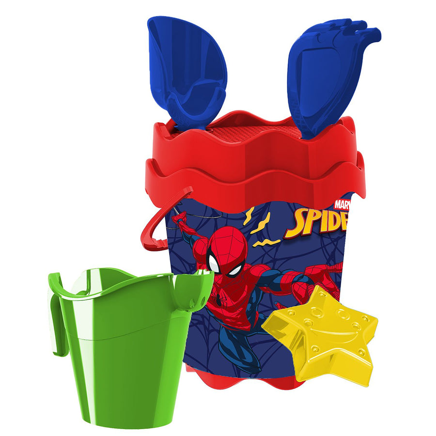Κουβαδάκι Σετ Spider-Man 17cm 6 τεμαχίων (SP1376)