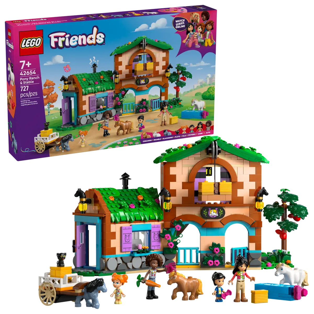 LEGO Friends Pony Ranch & Stable (42654)