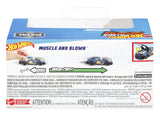 Hot Wheels Aυτοκινητάκι 1:43 Pull-Back Speeders Muscle and Blown (HPR75) - Fun Planet