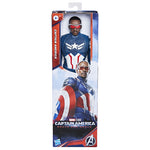 Marvel Captain America: Brave New World - Titan Heroes Sam Wilson Action Figure (F9276)