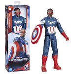 Marvel Captain America: Brave New World - Titan Heroes Sam Wilson Action Figure (F9276)