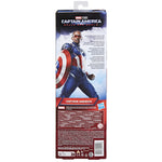 Marvel Captain America: Brave New World - Titan Heroes Sam Wilson Action Figure (F9276)