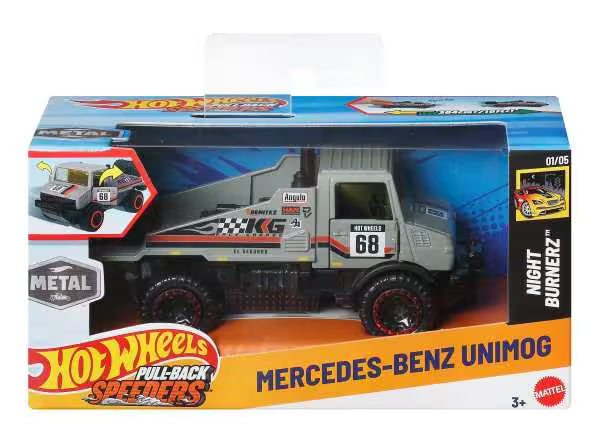 Hot Wheels Car 1:43 Pull-Back Speeders Dimachinni Veloce (HWH35)