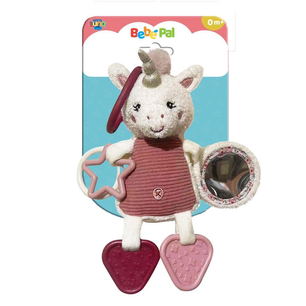 Λούτρινο Μονόκερος Καθρέφτης Δραστηριοτήτων Luna Toys (623068)