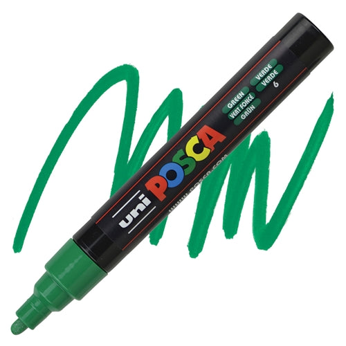 UNI Posca Μαρκαδόρος Medium Green (PC-5M-6) - Fun Planet