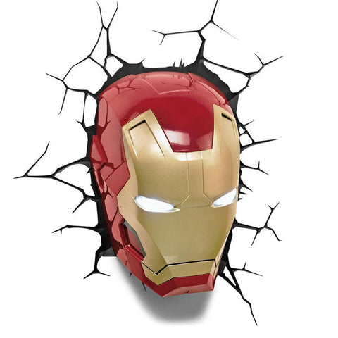 3D Light FX – 3DL – Marvel Iron Man Deco Light (49465) - Fun Planet