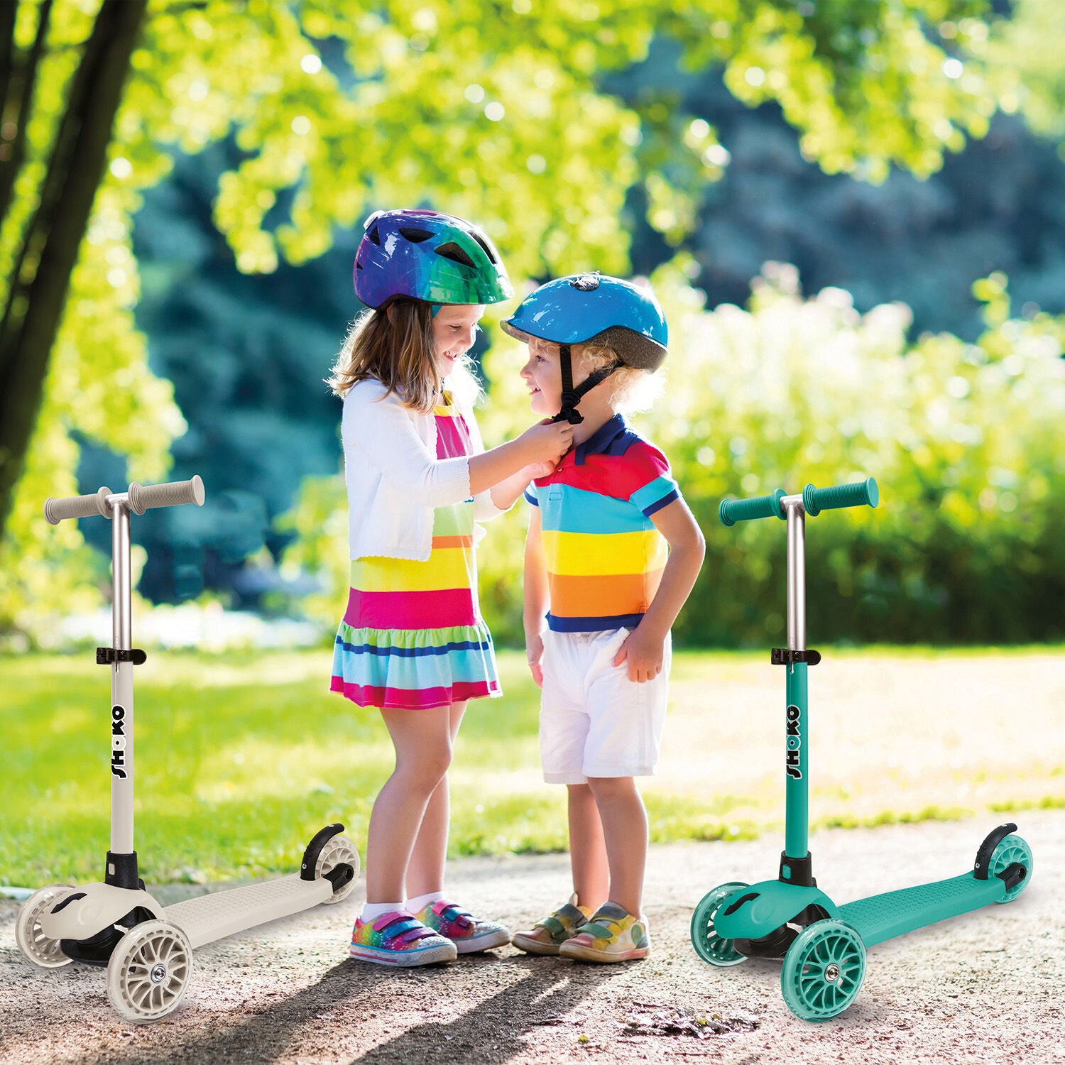 Shοko Scooter Premium 3 In 1 Ash Cloud (5004-50531) - Fun Planet