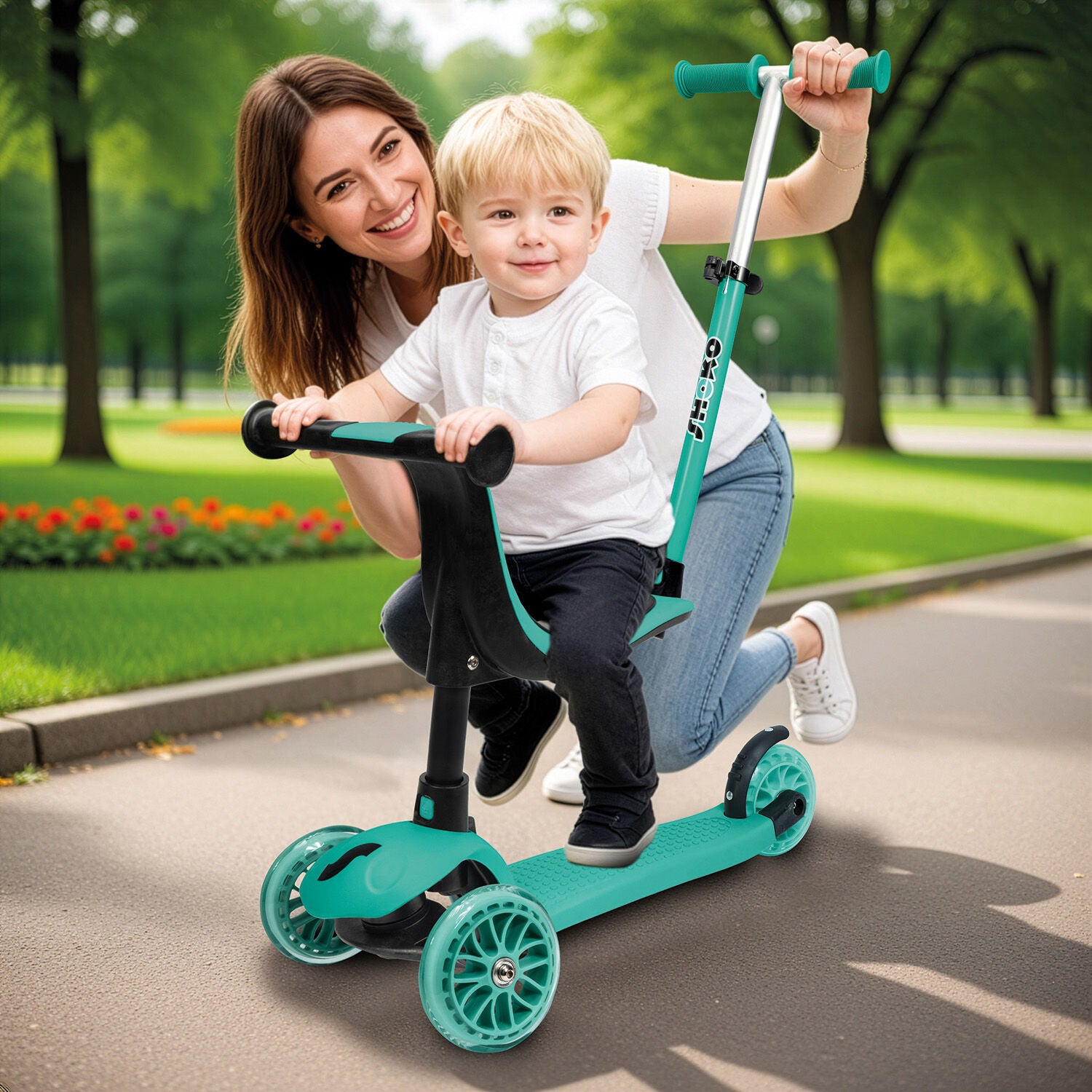 Shοko Scooter Premium 3 In 1 Tropical Mist (5004-50532) - Fun Planet