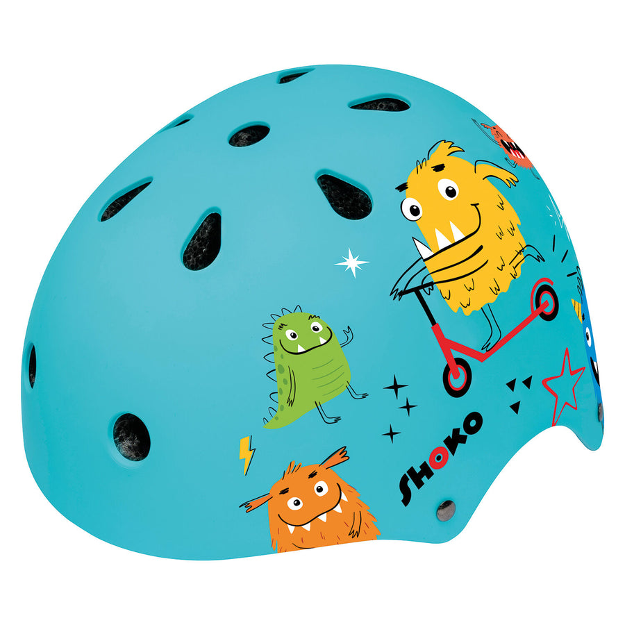 Shoko Παιδικό Κράνος Με Φως Minty Monsters (5004-50536) - Fun Planet