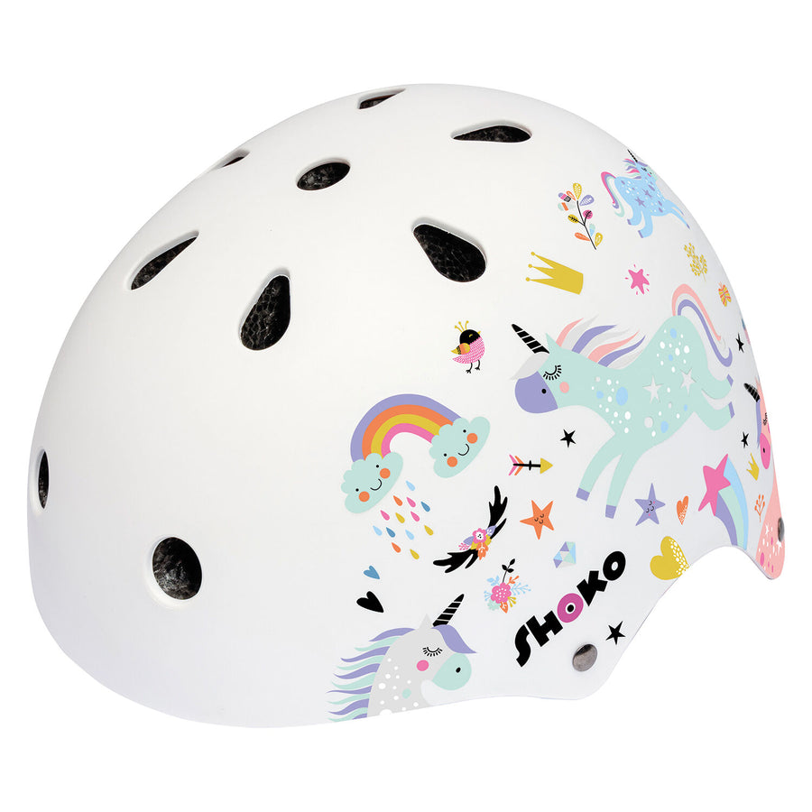 Shoko Παιδικό Κράνος Με Φως Unicorn Sparkle (5004-50537) - Fun Planet