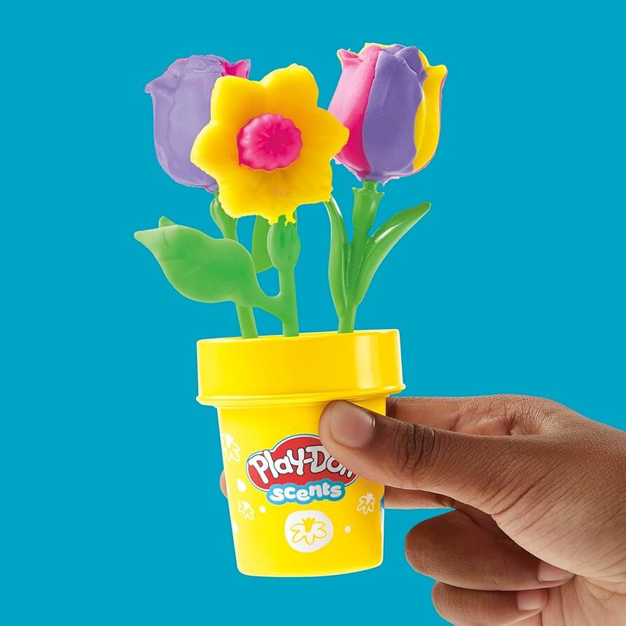 Play-Doh Lil Flowers Tulips & Daffodils (G2478) - Fun Planet