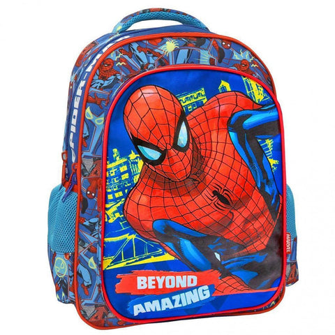 Σχολική Τσάντα Πλάτης Δημοτικού 32x18x43εκ 3 Θήκες Spider-Man Beyond Amazing Must (508087) - Fun Planet