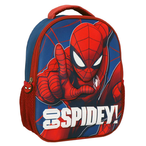 Σχολική Τσάντα Πλάτης Νηπίου 26x10x32εκ 1 Θήκη 3D EVA Spider-Man Must (508129) - Fun Planet