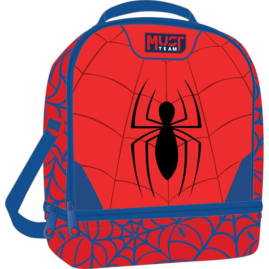 Τσαντάκι Φαγητού Ισοθερμικό 2 Θήκες Spider-Man Red Must (508815)