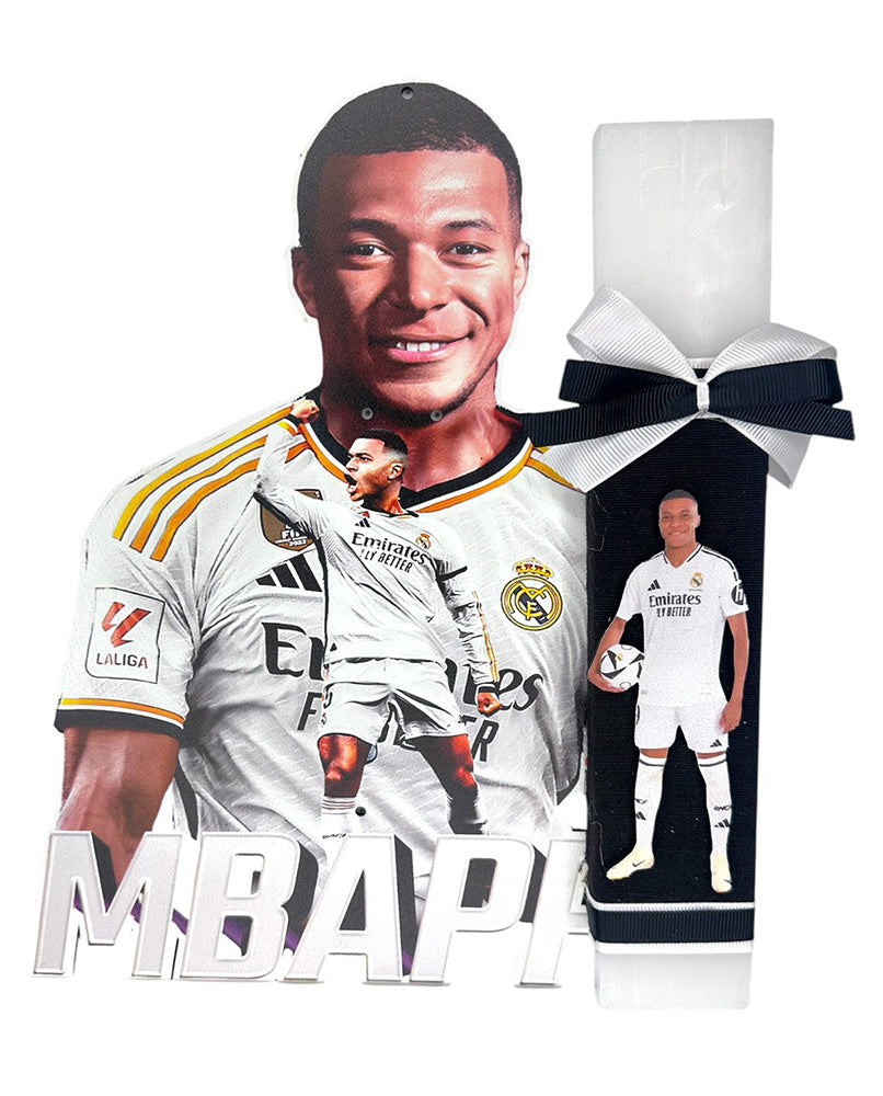 Λαμπάδα Mbappe & Κουτί Δώρου (LE055)