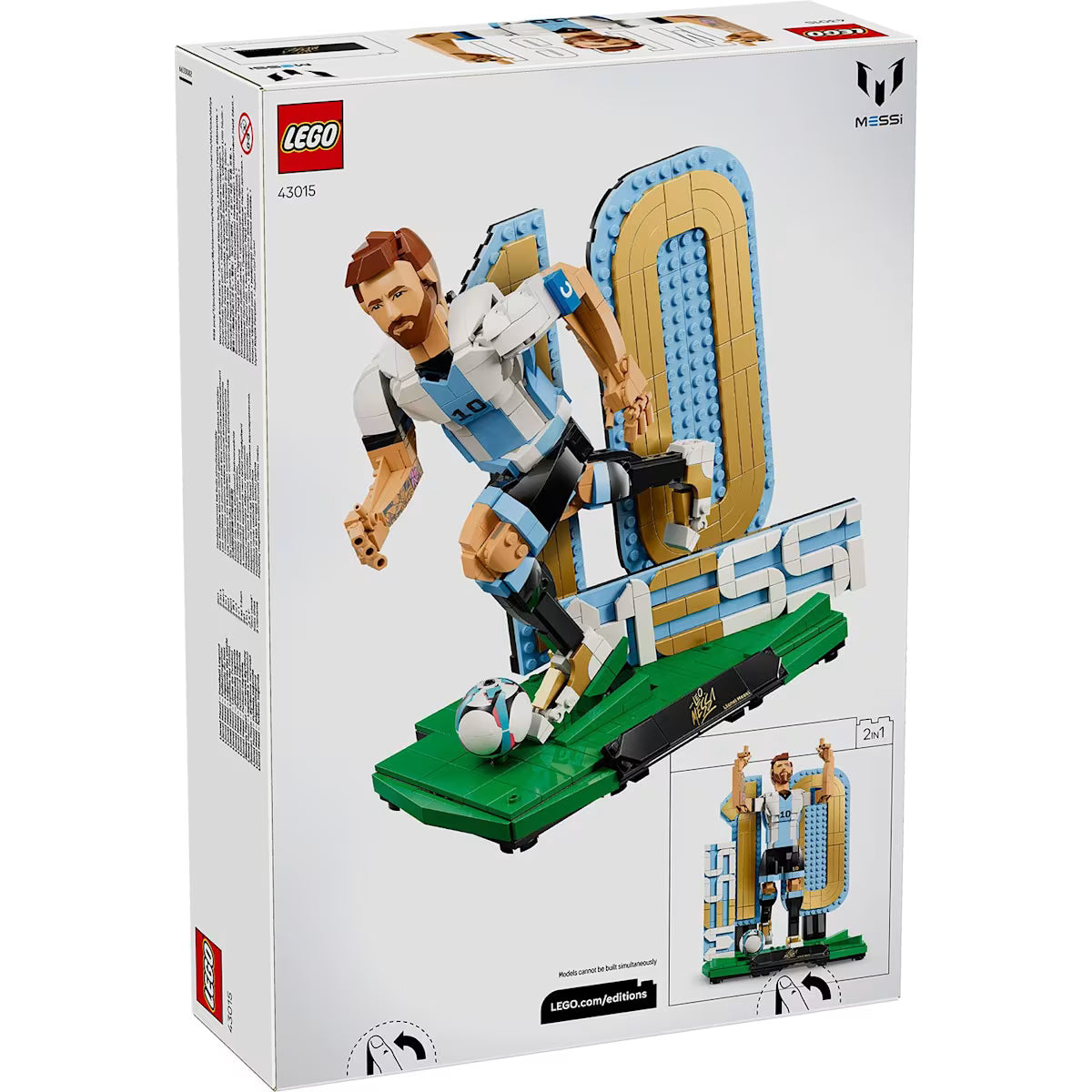 LEGO® Editions Lionel Messi-Soccer Legend (43015) - Fun Planet