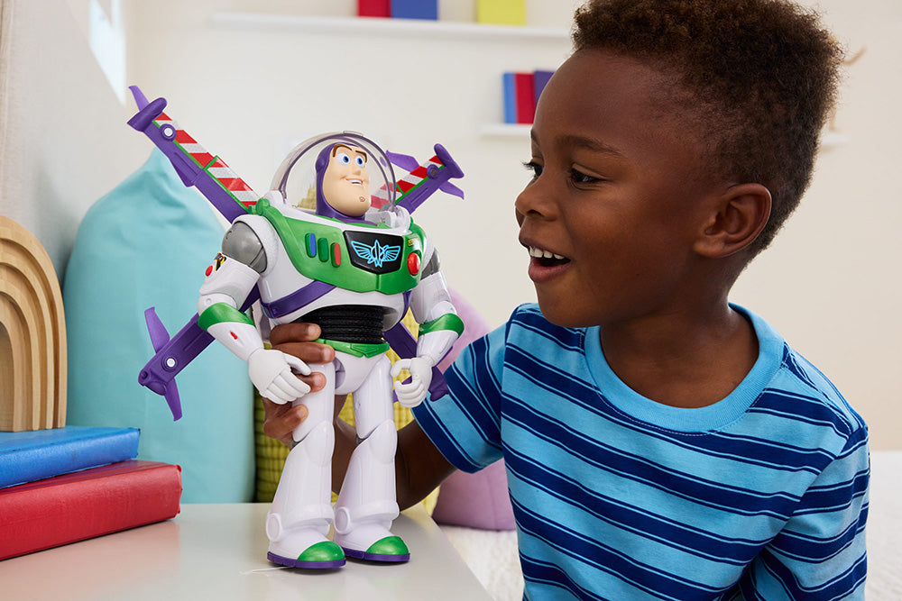 Toy Story Φιγούρα 30cm Buzz με Κίνηση και Ήχο (JKL97)
