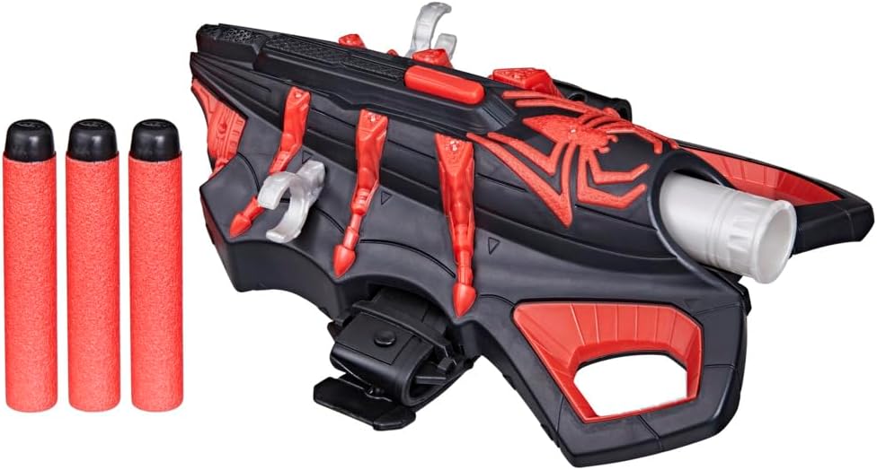 Nerf Marvel Spider-Man Miles Morales Thwip-Tech Blaster (F8971)