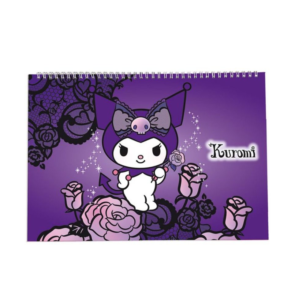 Μπλοκ Ζωγραφικής A4 30 φύλλα Kuromi (25218) - Fun Planet