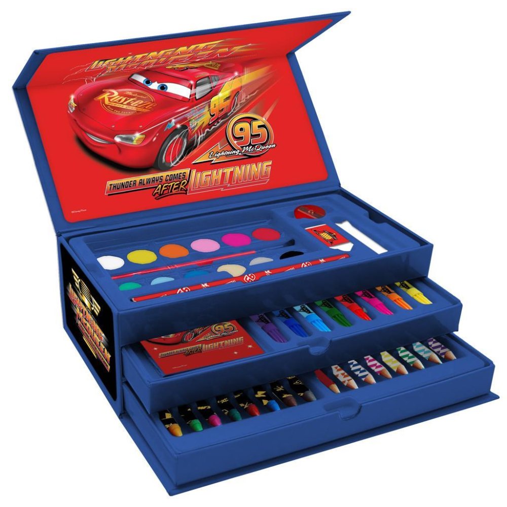 Βαλιτσάκι Ζωγραφικής Disney Cars 27,7x14x12,7cm (566063)