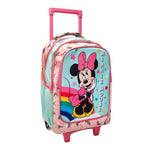Σχολική Τσάντα Τρόλεϊ Δημοτικού 34x20x44εκ 3 Θήκες Disney Minnie Mouse Must (563601) - Fun Planet