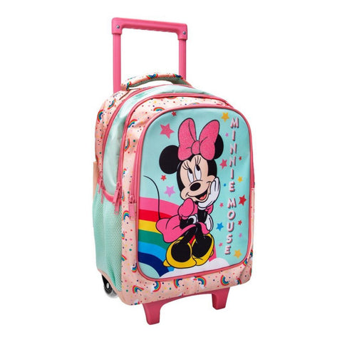 Σχολική Τσάντα Τρόλεϊ Δημοτικού 34x20x44εκ 3 Θήκες Disney Minnie Mouse Must (563601) - Fun Planet