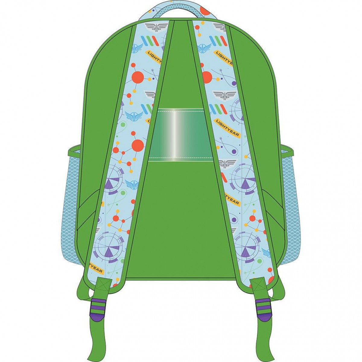 Σχολική Τσάντα Πλάτης Νηπίου 27x10x31εκ 2 Θήκες Buzz Toy Story Must (565805)