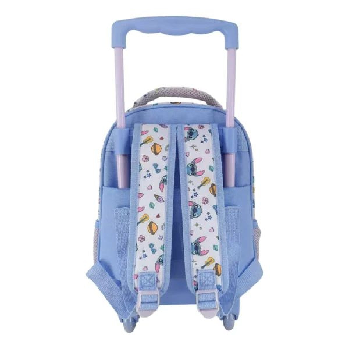 Toddler Trolley School Bag 27x10x31cm 2 Compartments Lilo &amp; Stitch Must (564496) 