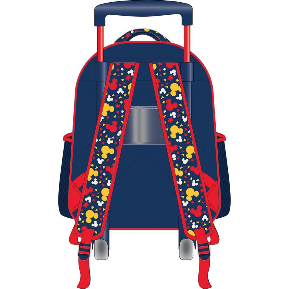 Toddler Trolley School Bag 27x10x31cm 2 Compartments Lilo &amp; Stitch Must (564496) 