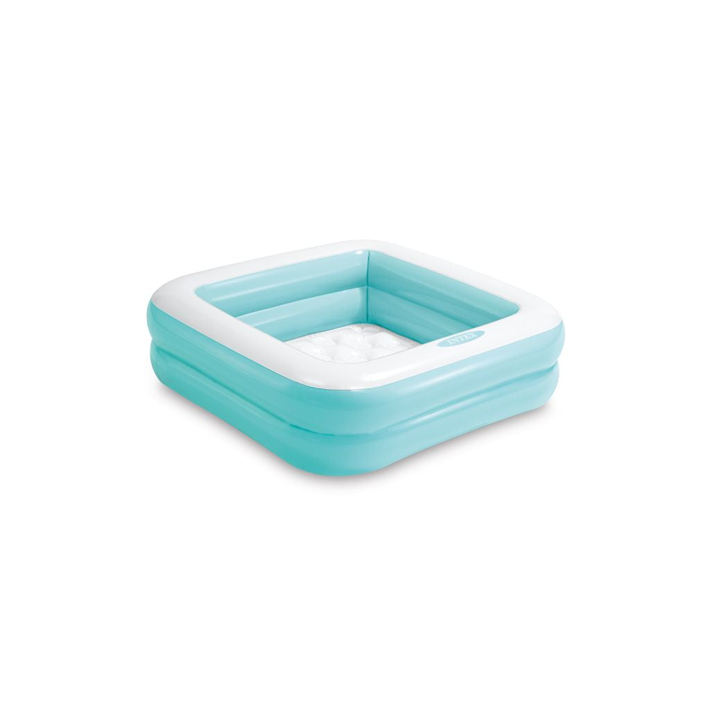 Intex Πισίνα Play Box Μπλε 86x86x25cm με Φουσκωτό Πάτωμα (57100NP) - Fun Planet