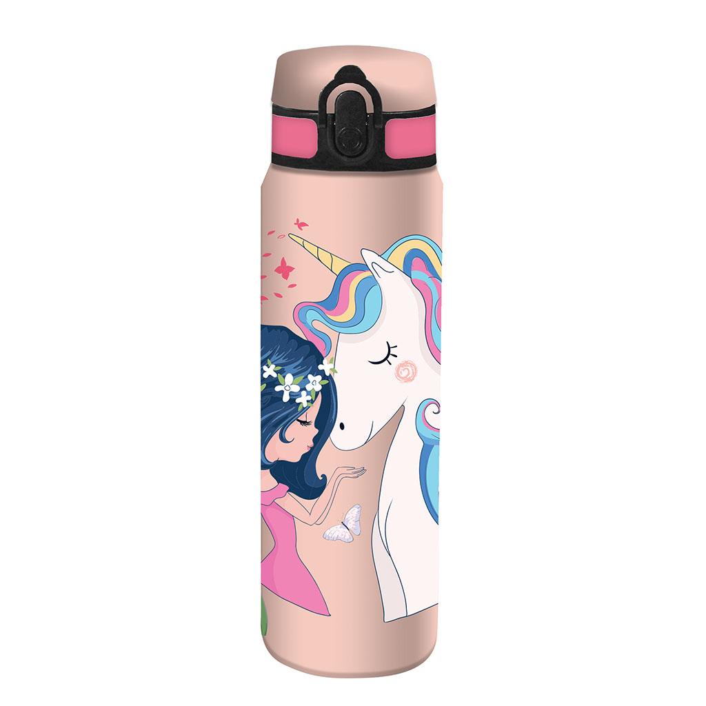 Παγούρι Ανοξείδωτο Must Team Girl and Unicorn 600ml (587481)