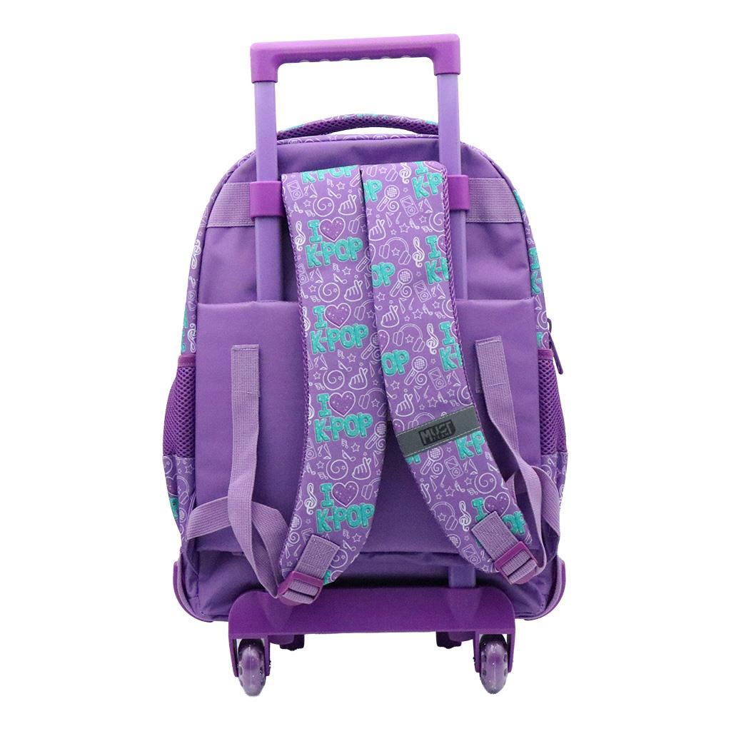 Primary School Backpack 32x18x43cm 3 Compartments Wednesday Hand Must (503662)