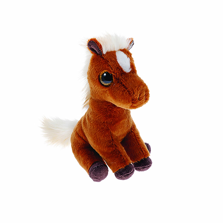 TY Beanie Boos Χνουδωτό Καφέ Αλογάκι με Λευκή Χαίτη 15εκ (1607-37408) - Fun Planet