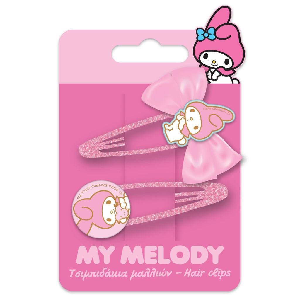 Τσιμπιδάκια Μαλλιών Σετ 2 τεμάχια My Melody (490160) - Fun Planet