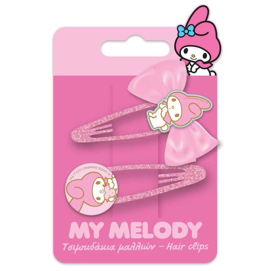 Τσιμπιδάκια Μαλλιών Σετ 2 τεμάχια My Melody (490160) - Fun Planet