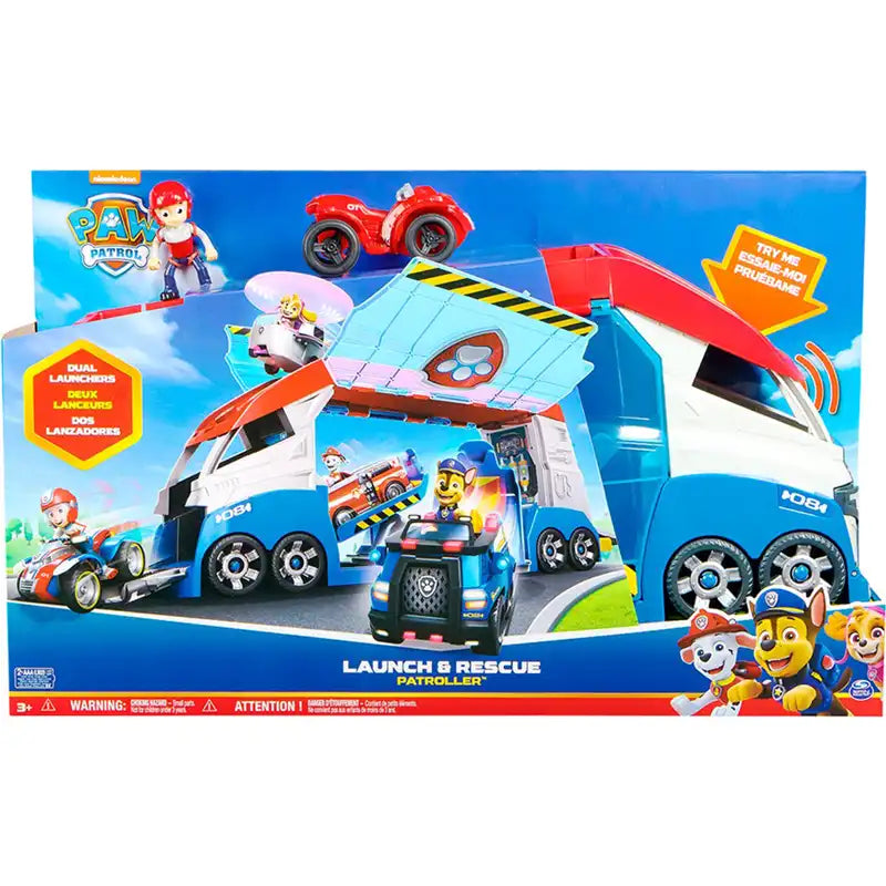 Paw Patrol Launch & Rescue Patroller Vehicle (6069338) - Fun Planet