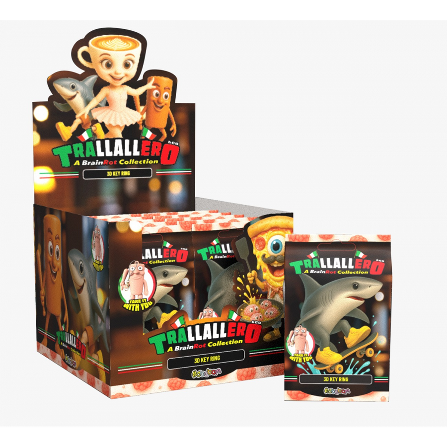 Trallallero Brainrot Collection 3D Figores Μπρελόκ 6εκ (61523) - Fun Planet