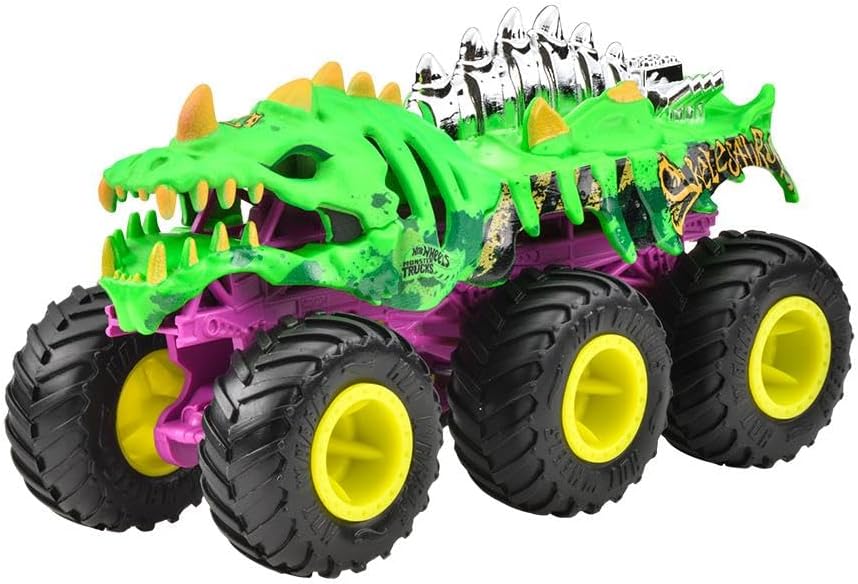 Hot Wheels Monster Trucks Big Rigs 1:64 Skelesaurus (JCH42)