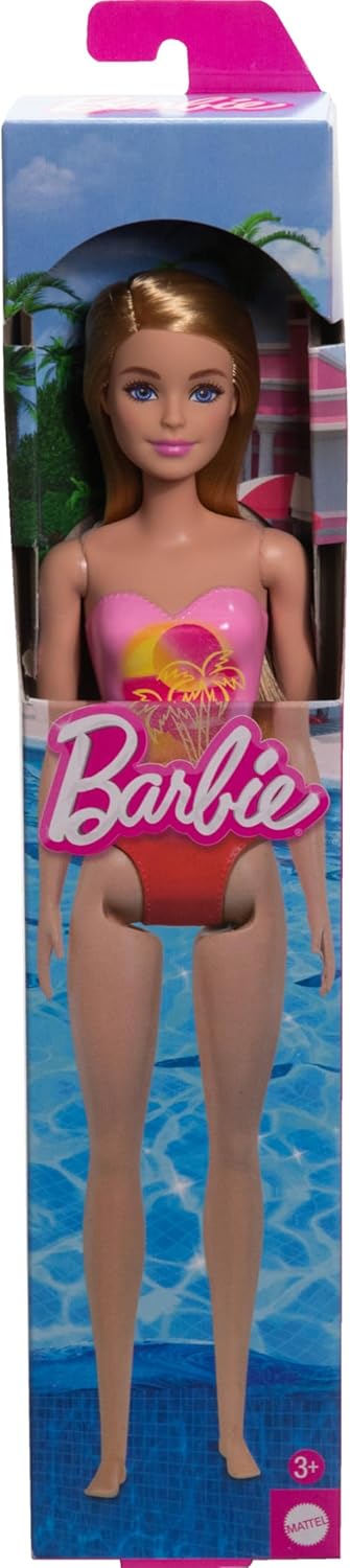 Barbie Beach Ροζ Μαγιό (HXX48) - Fun Planet