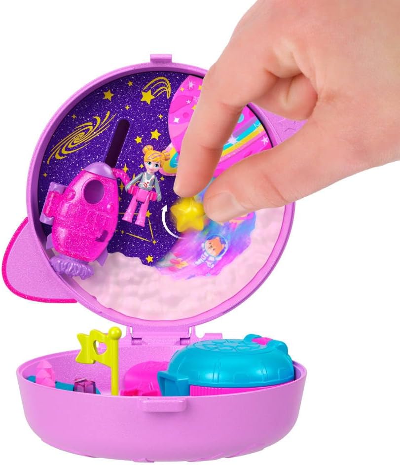 Polly Pocket Polly Mini Ο Κόσμος Της Polly Σετάκια Planet Polly Compact (JCB18) - Fun Planet