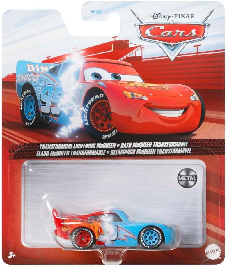 Disney Pixar Cars Αυτοκινητάκια Transforming Lightning McQueen (HFB69) - Fun Planet