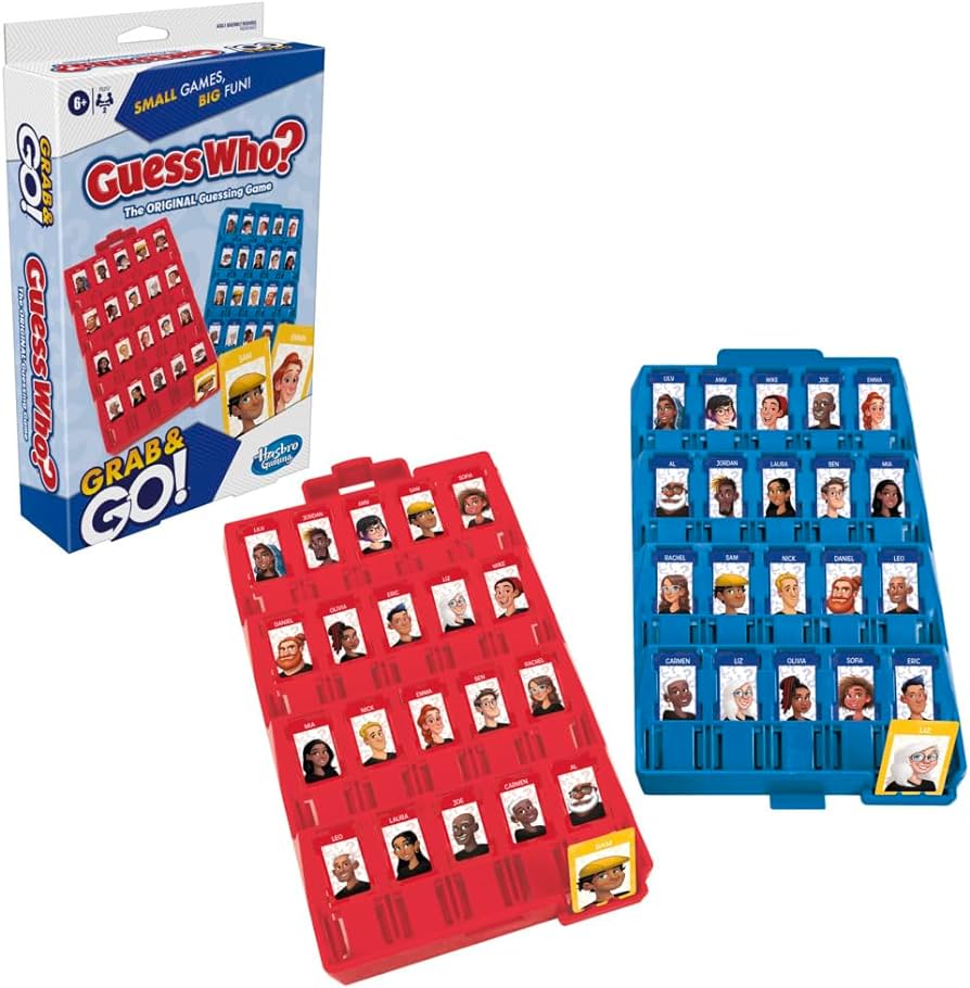 Επιτραπέζιο Guess Who Grab & Go - Μάντεψε Ποιος Διασκέδαση Παντού! Ελληνική Έκδοση (F8257) - Fun Planet