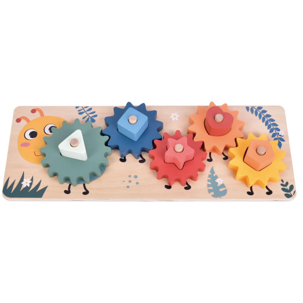 Σφηνώματα Ξύλινα Κάμπια 10 τεμάχια 35x4,5x27εκ (623054)