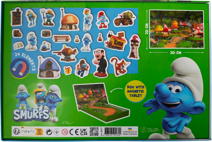 The Smurfs Στρουμφάκια Magnetic Game Μαγνητικό Παιχνίδι (200627)