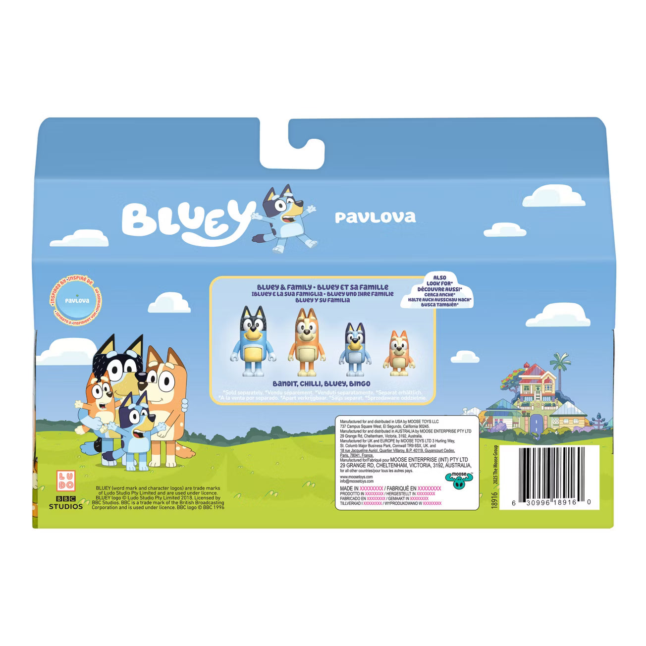 Bluey House Party Time Playset (BLY76000)