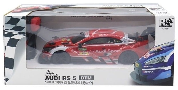 Τηλεκατευθυνόμενο Αυτοκίνητο Audi RS 5 DTM 1:24 Κόκκινο (6124M) - Fun Planet