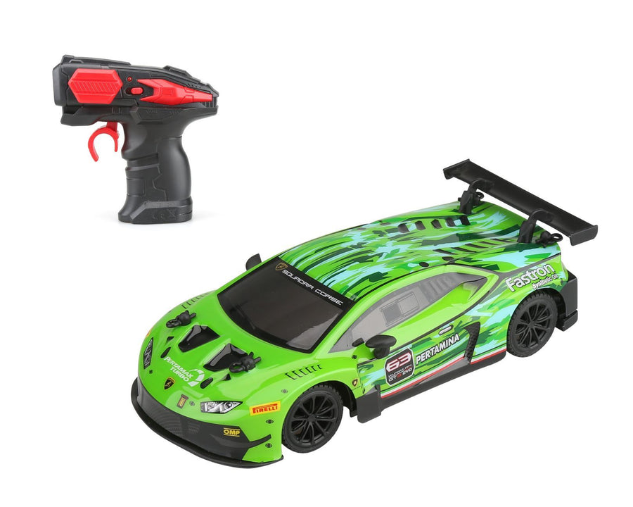 Τηλεκατευθυνόμενο Αυτοκίνητο Lamborghini Huracan GT3 1:24 Πράσινο (6624M) - Fun Planet